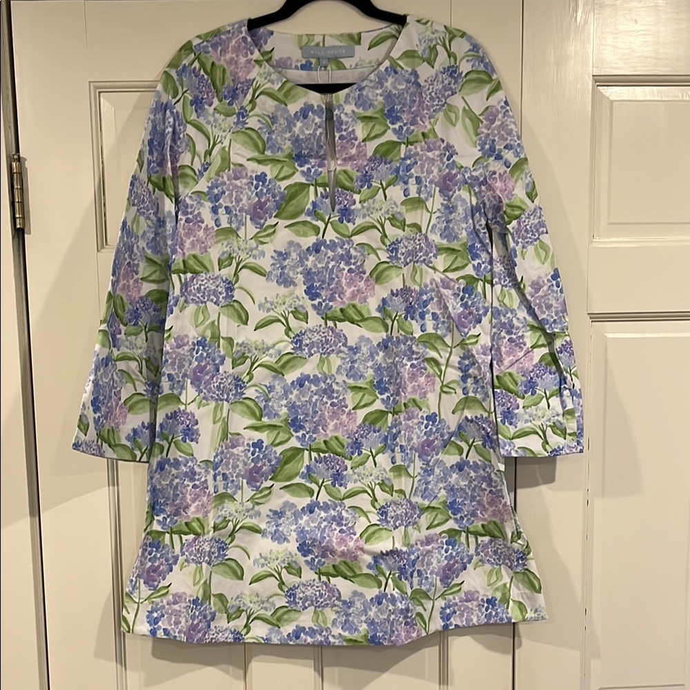Hill House Artemis Nap Dress - Blue Hydrangea